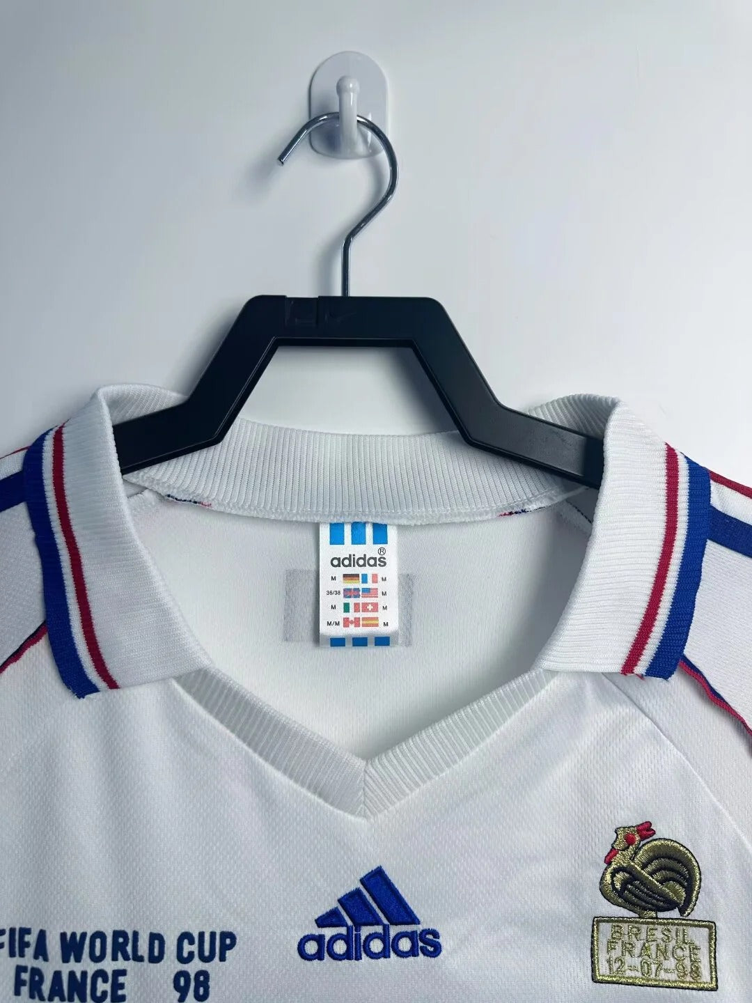 Camisa França 1998 Away - Manga Longa