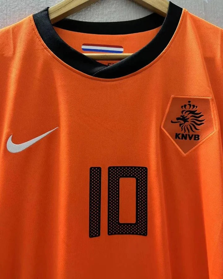 Camisa Retrô Holanda 2010/11 Home - SNEIJDER #10 (+Patches)