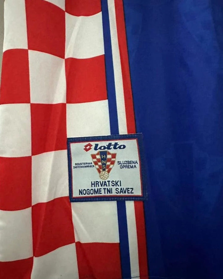 Camisa Retrô Croácia Away 1998/1999 - SUKER #9
