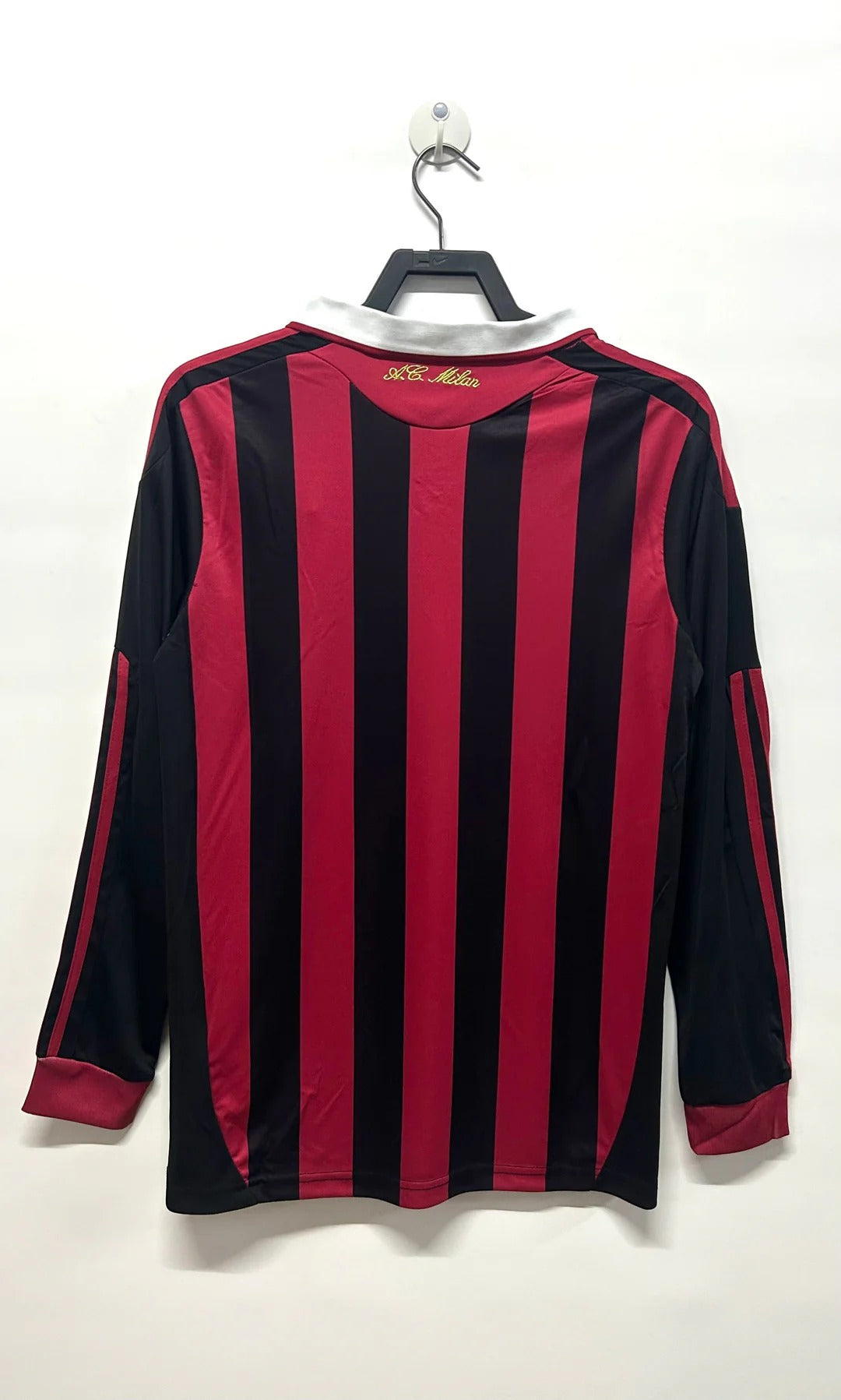 Camisa Retrô Milan 2009/10 Home - Manga Longa