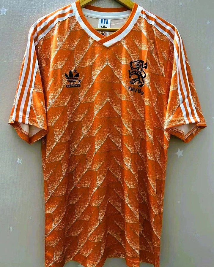 Camisa Retrô Holanda 1988/89 Home - VAN BASTEN #12