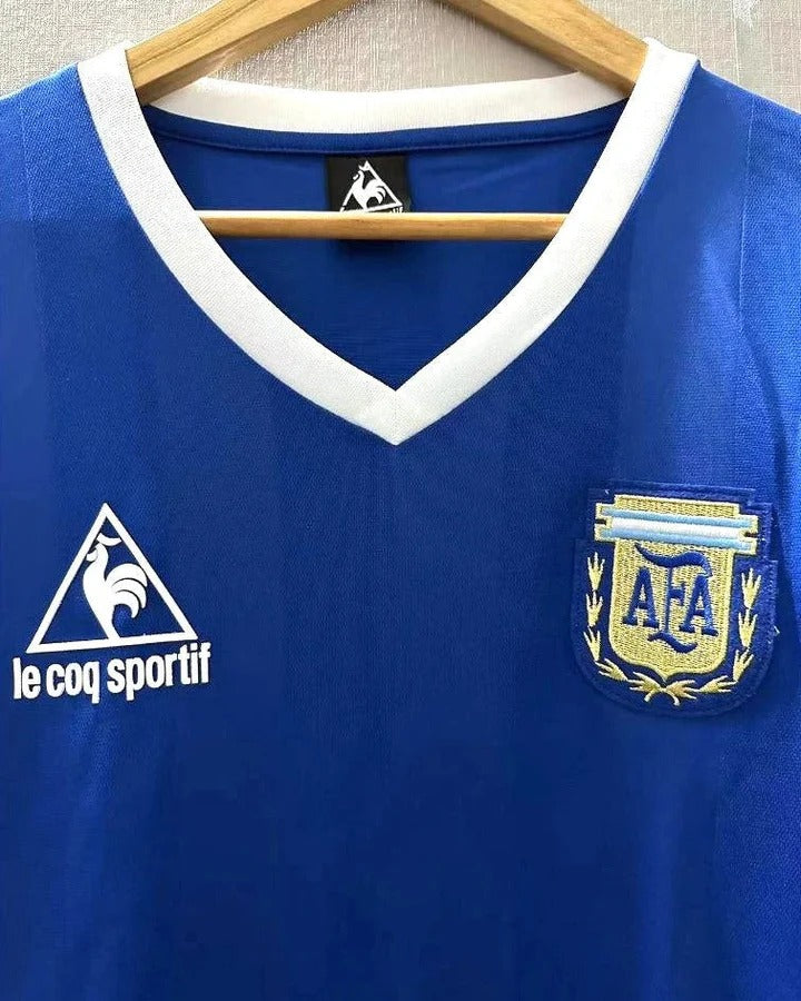 Camisa Retrô Argentina 1986/87 Away - MARADONA #10