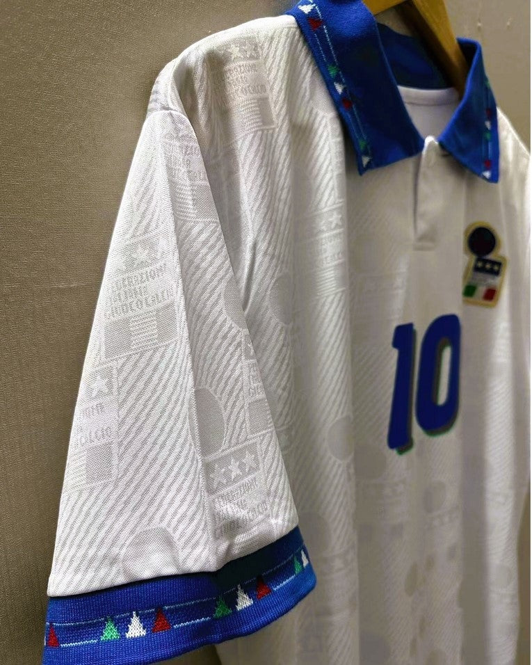 Camisa Retrô Itália Away 1994/1995 - ROBERTO BAGGIO #10