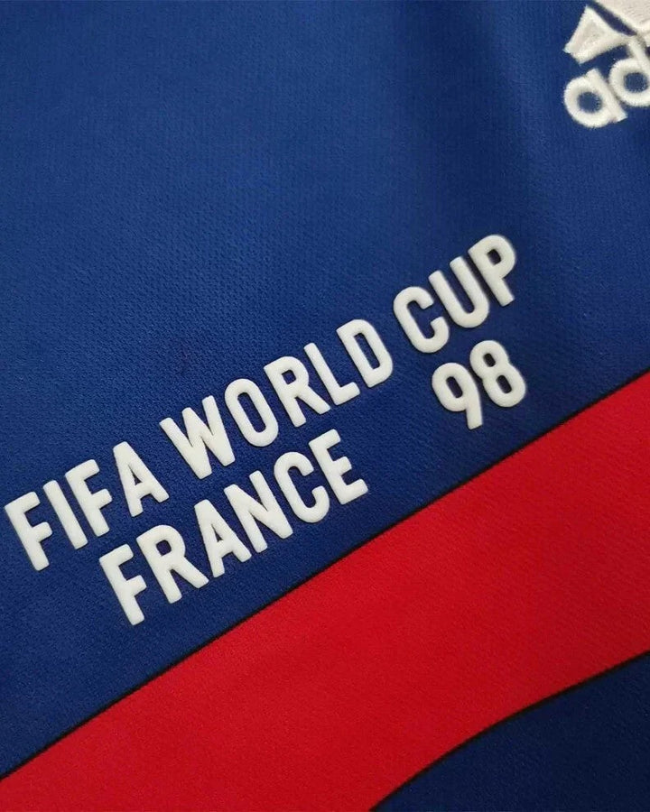 Camisa Retrô França 1998/99 Home - ZIDANE #10