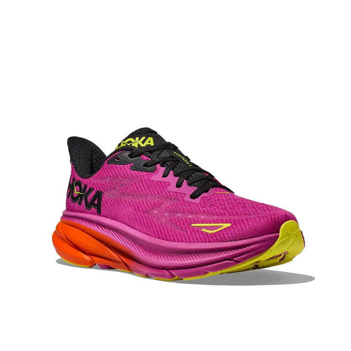 Hoka Clifton 9 – Rosa/Laranja