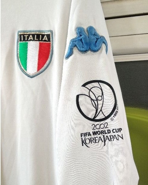 Camisa Retrô Itália 2002/03 Away - DEL PIERO #7 (+Patches)