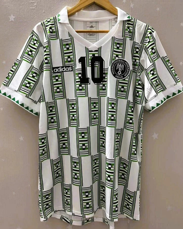 Camisa Retrô Nigéria 1994/95 Away - OKOCHA #10