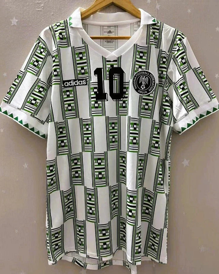 Camisa Retrô Nigéria 1994/95 Away - OKOCHA #10