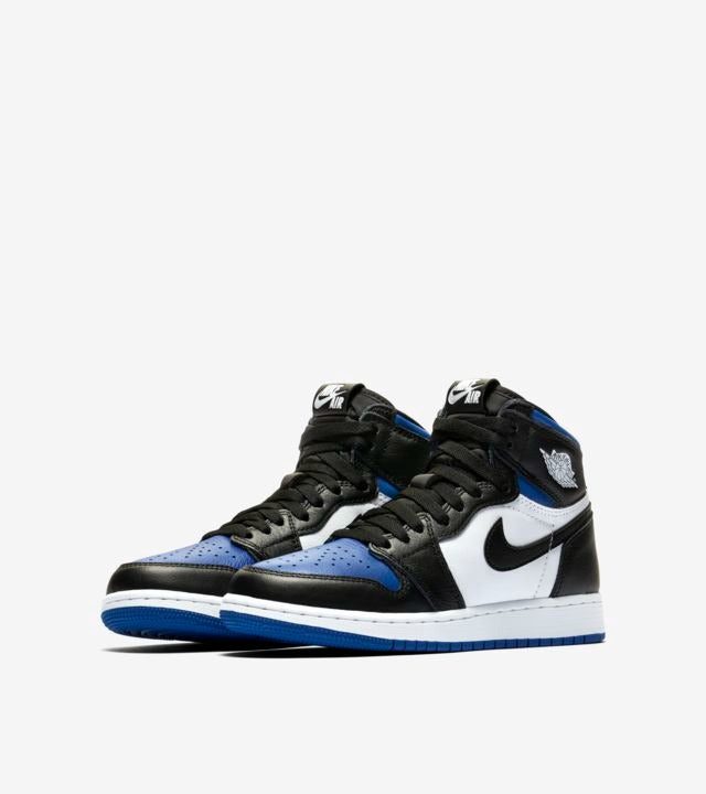 Jordan 1 Retro High Bico Azul Royal