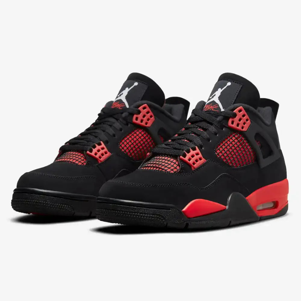 Air Jordan 4 - Preto/Vermelho