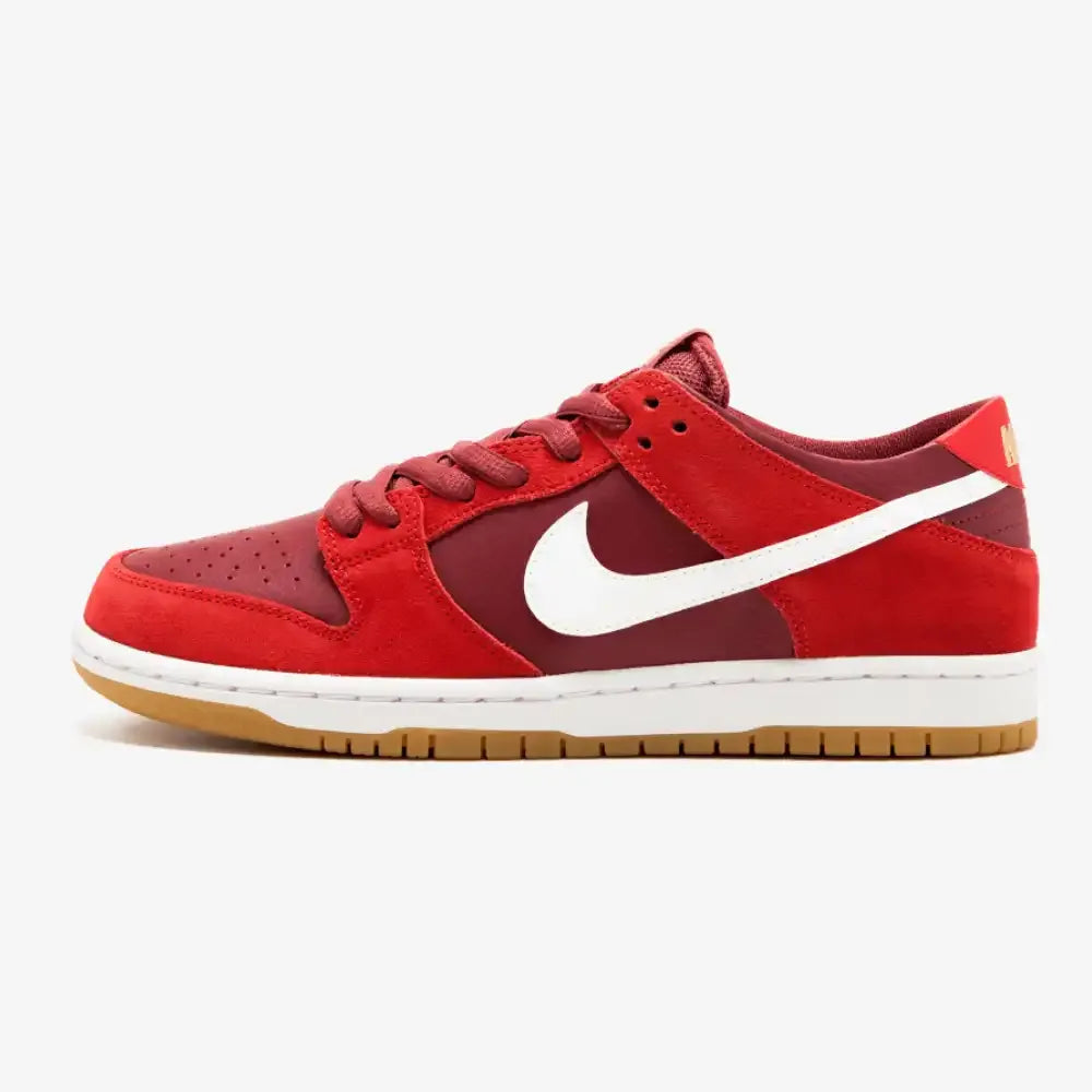 Nike Dunk Low - Vermelho Escuro/Vermelho Vivo