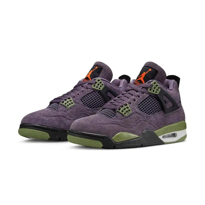 Air Jordan 4 - Roxo/Verde Musgo