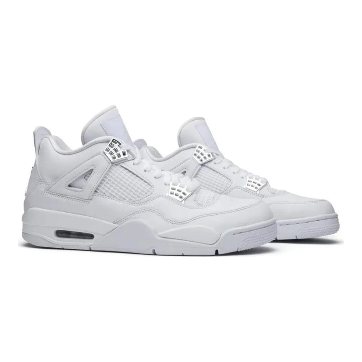 Air Jordan 4 - Branco/Metal