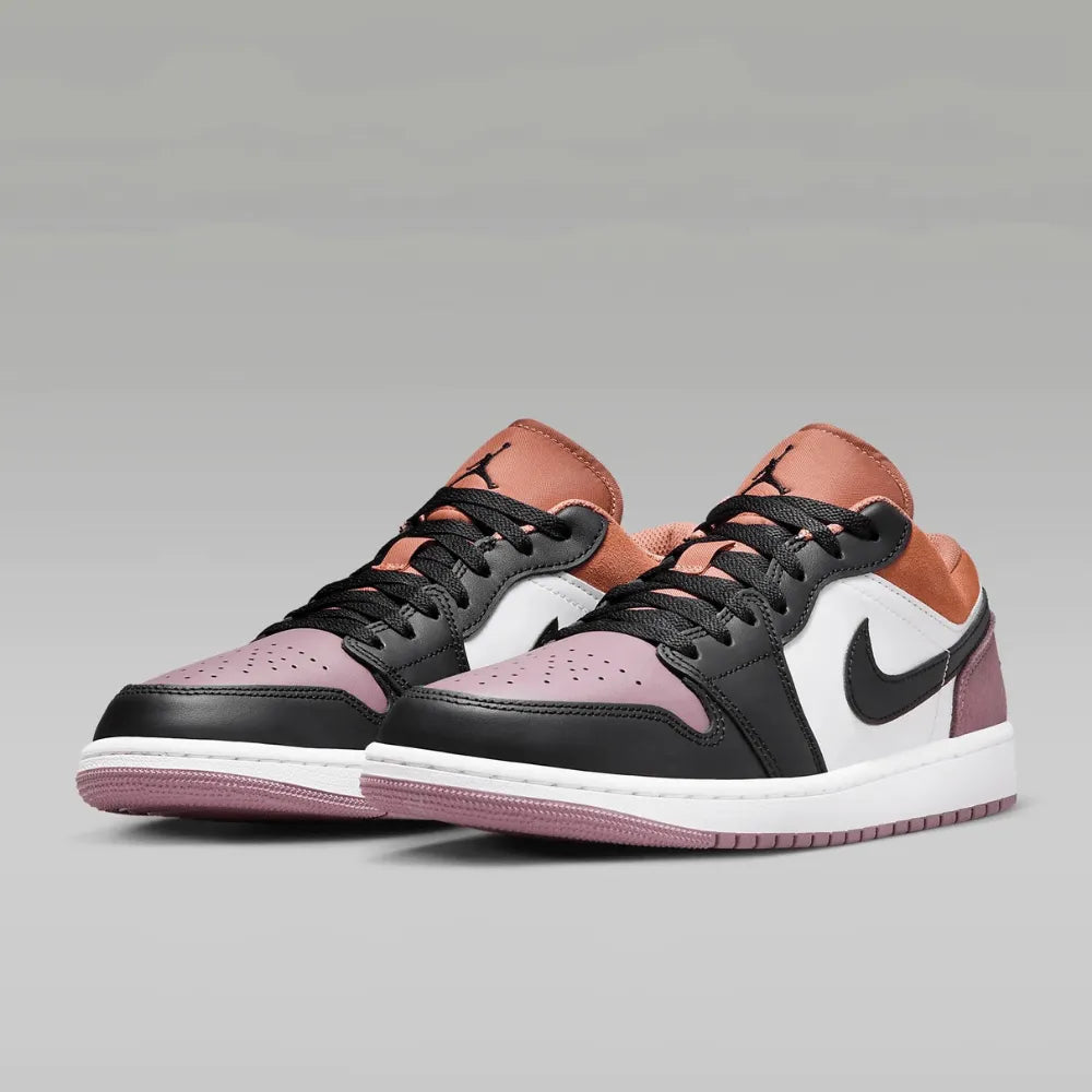 Air Jordan 1 Low SE - Branco/Roxo/Laranja