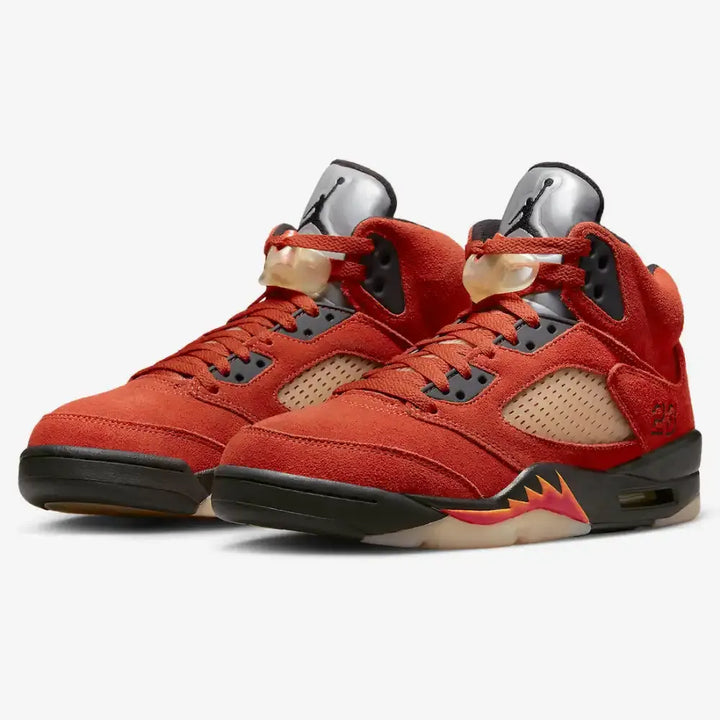 Air Jordan 5 - Vermelho/Creme