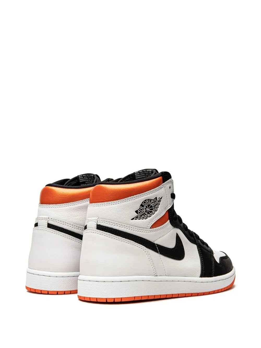 Jordan 1 Retro High - Branco/Preto/Laranja Electro