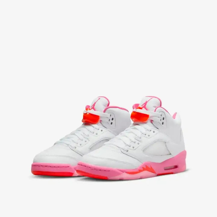 Air Jordan 5 - Branco/Rosa/Laranja