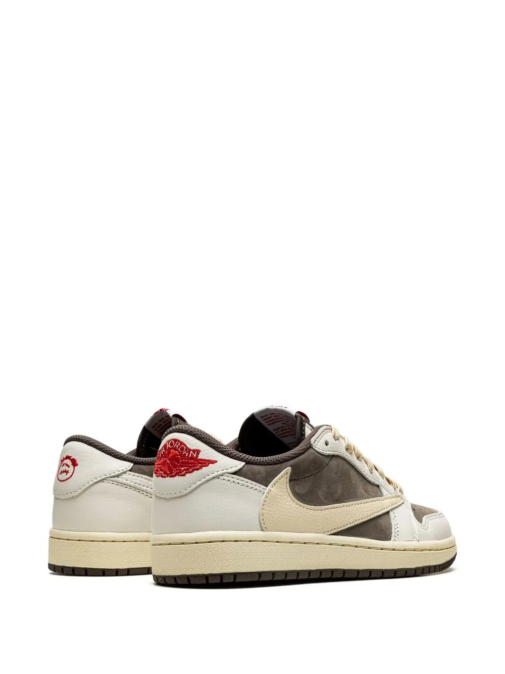 Air Jordan 1 Low x Travis Scott - Creme/Marrom Escuro