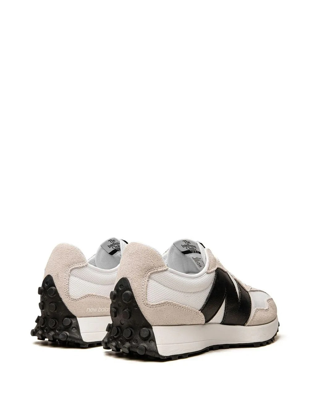 New Balance 327 - Branco/Preto/Bege Claro