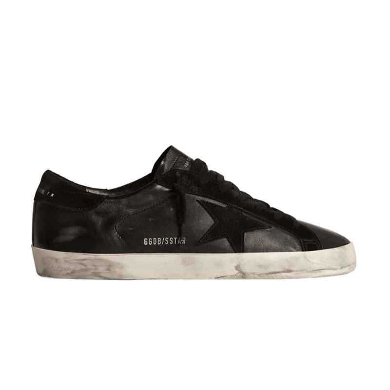 Golden Goose Super-Star – Preto com Estrela Preta