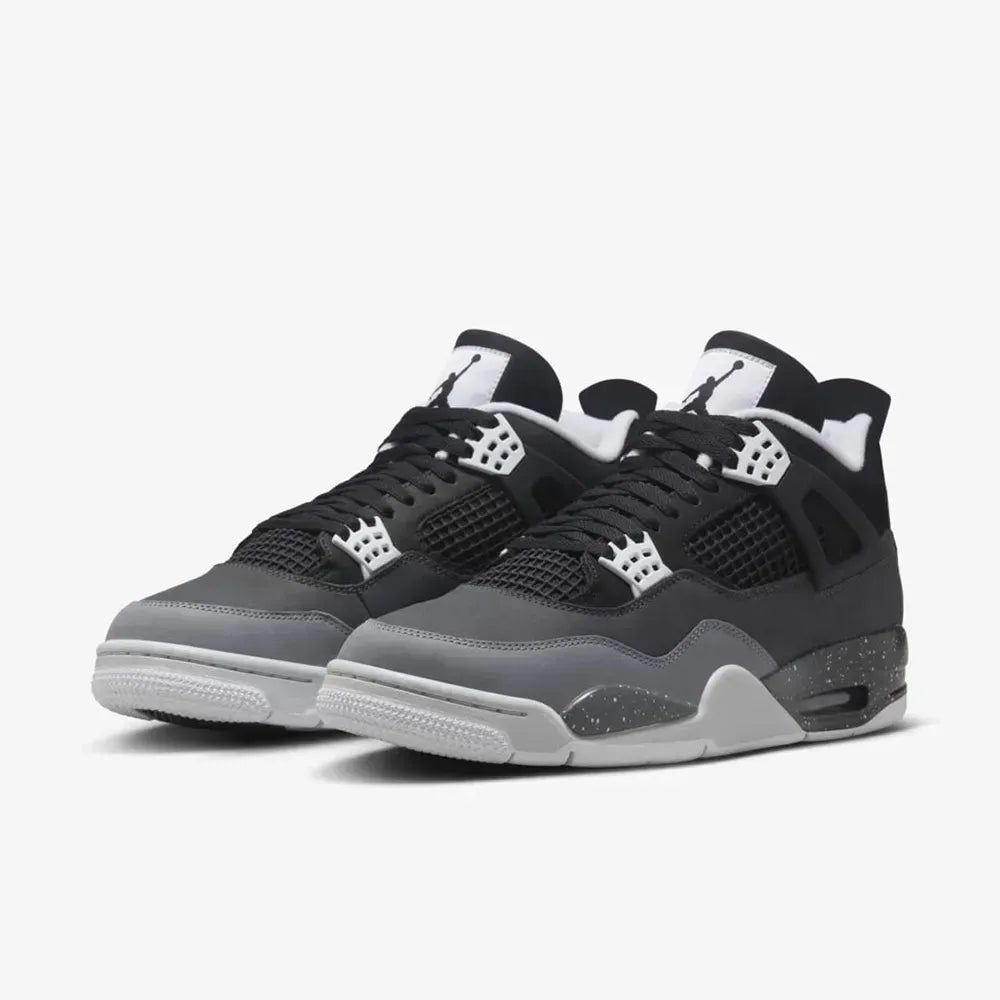 Air Jordan 4 - Preto/Cinza Médio