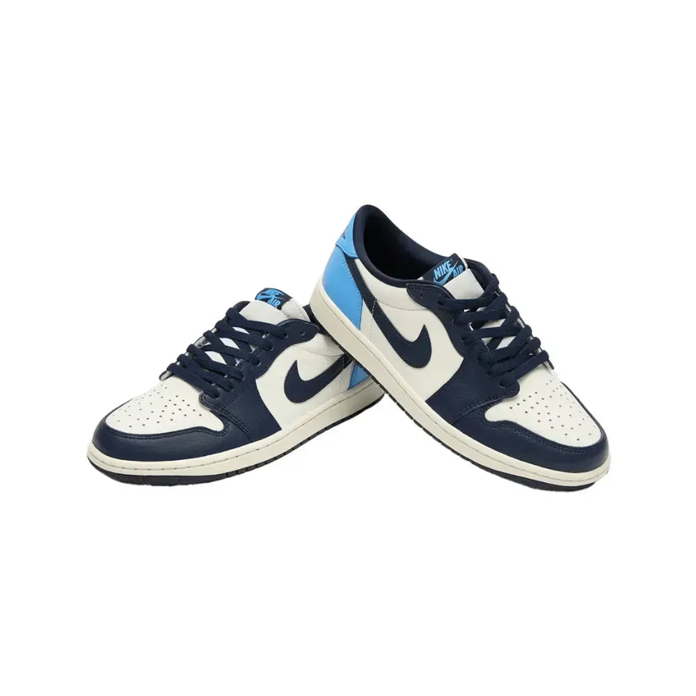 Air Jordan 1 Low OG - Branco/Azul