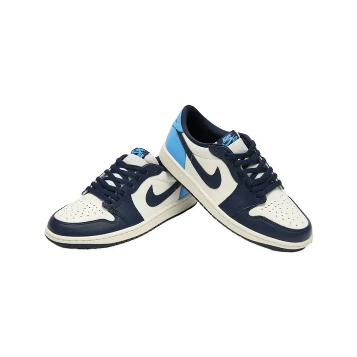 Air Jordan 1 Low OG - Branco/Azul