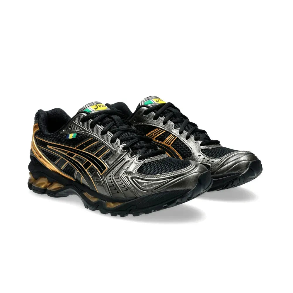 Asics Gel Kayano 14 x Senna - Preto/Dourado