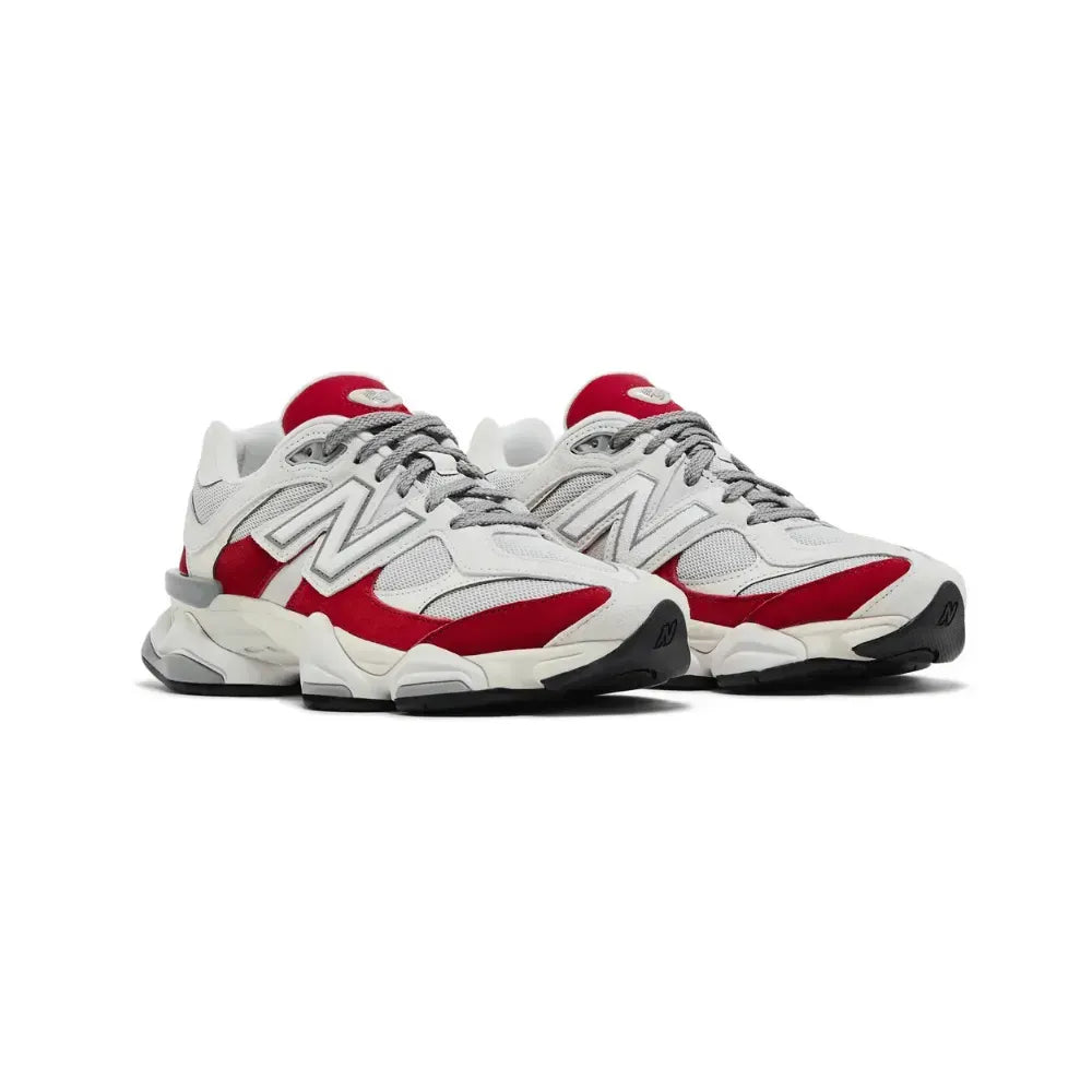 New Balance 9060 – Branco/Vermelho