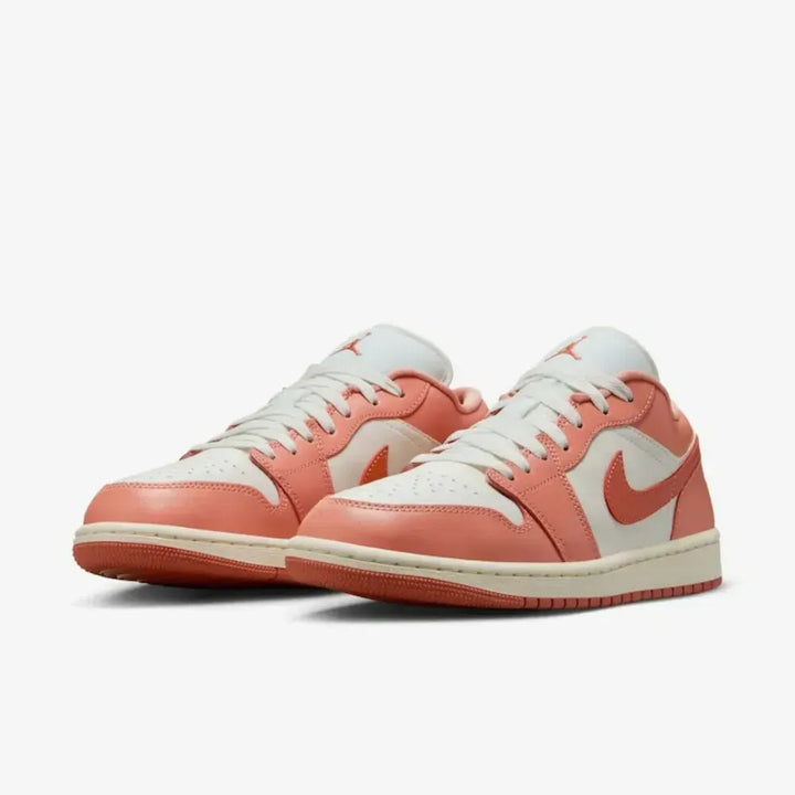 Air Jordan 1 Low - Branco/Rosa