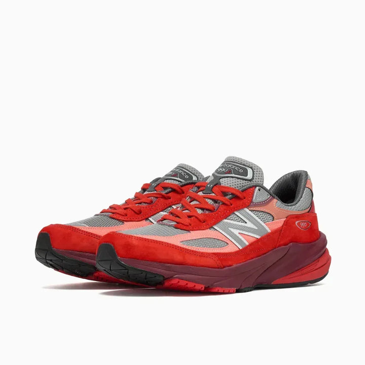 New Balance 990v6 MiUSA – Cinza/Vermelho