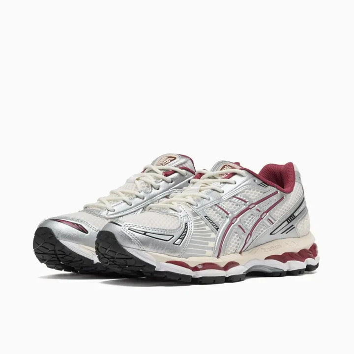 Asics Gel-Kayano 12.1 - Prata/Vermelho