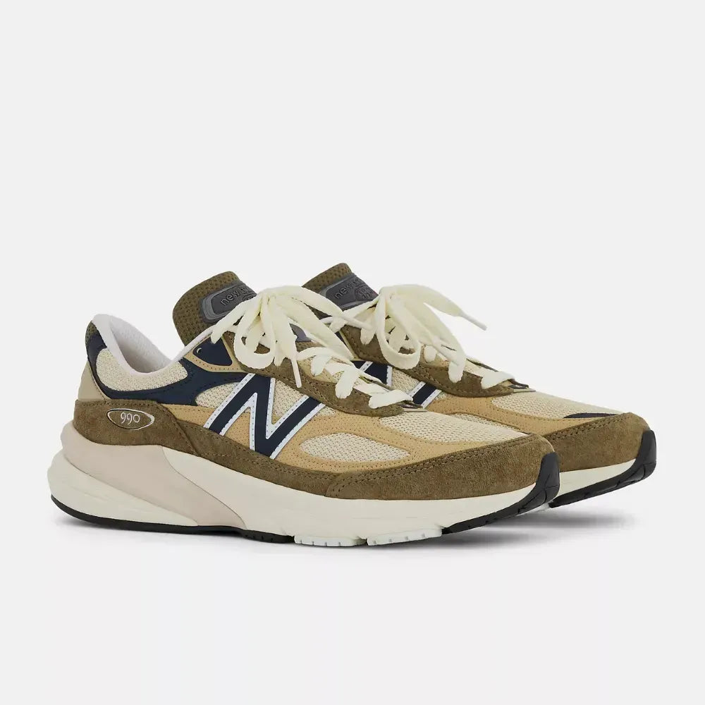 New Balance 990v6 MiUSA – Bege/Creme/Marrom