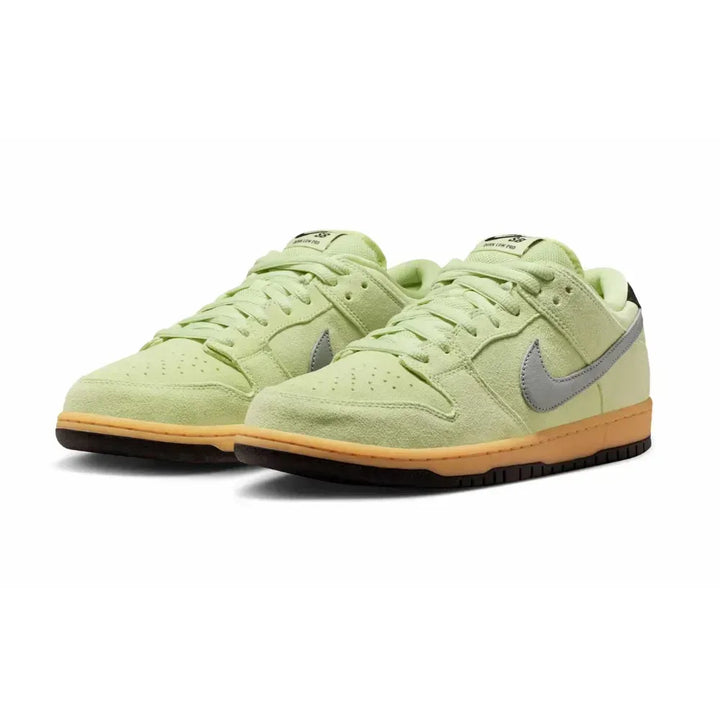 Nike Dunk Low - Verde Limão Claro/Cinza