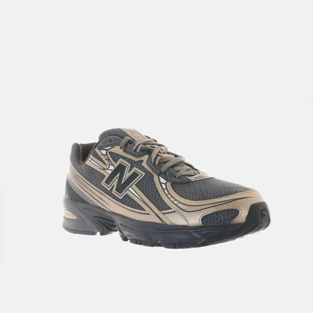 New Balance 740 - Preto/Bege