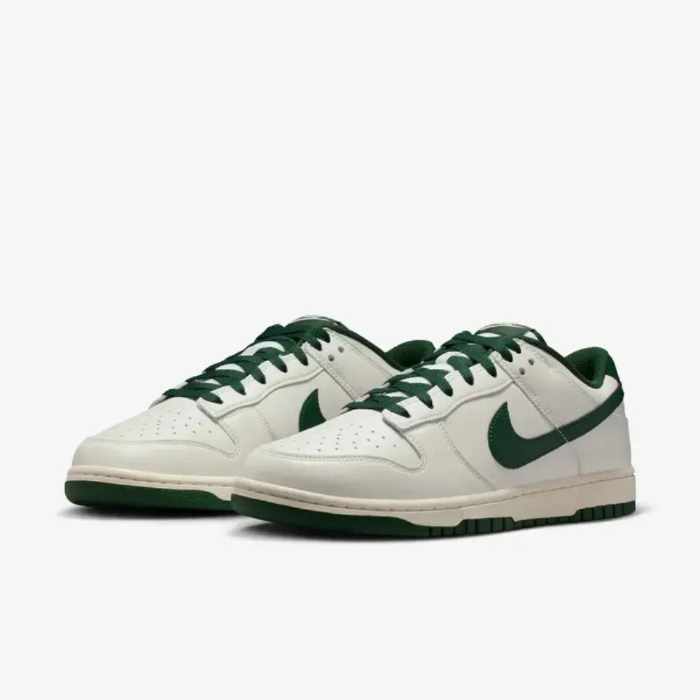 Nike Dunk Low - Branco/Verde Escuro