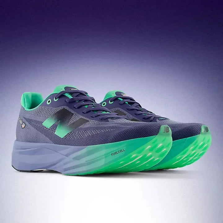 Tag Heuer x New Balance SC Elite v5 - Azul/Roxo