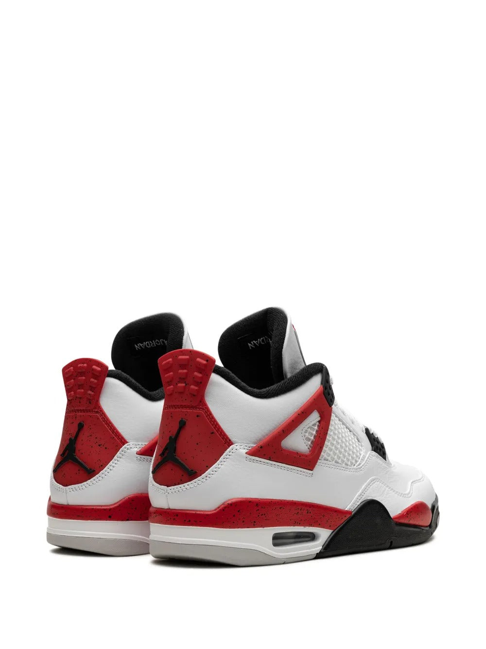 Air Jordan 4 - Branco/Vermelho/Preto