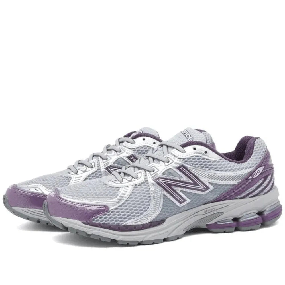 New Balance 860v2 – Cinza/Roxo