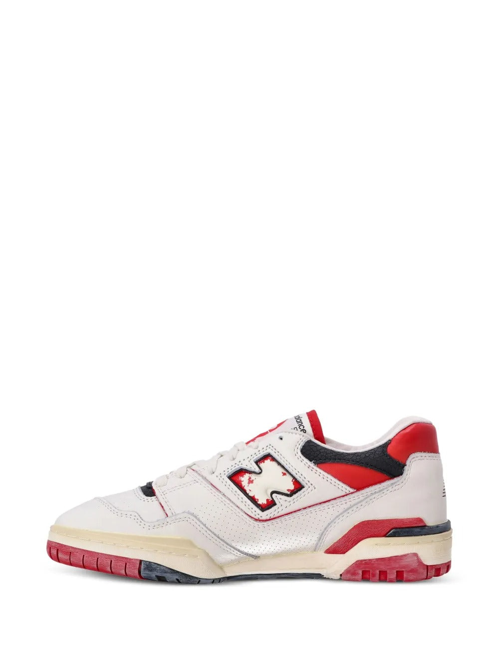 New Balance 550 - Branco/Vermelho/Preto
