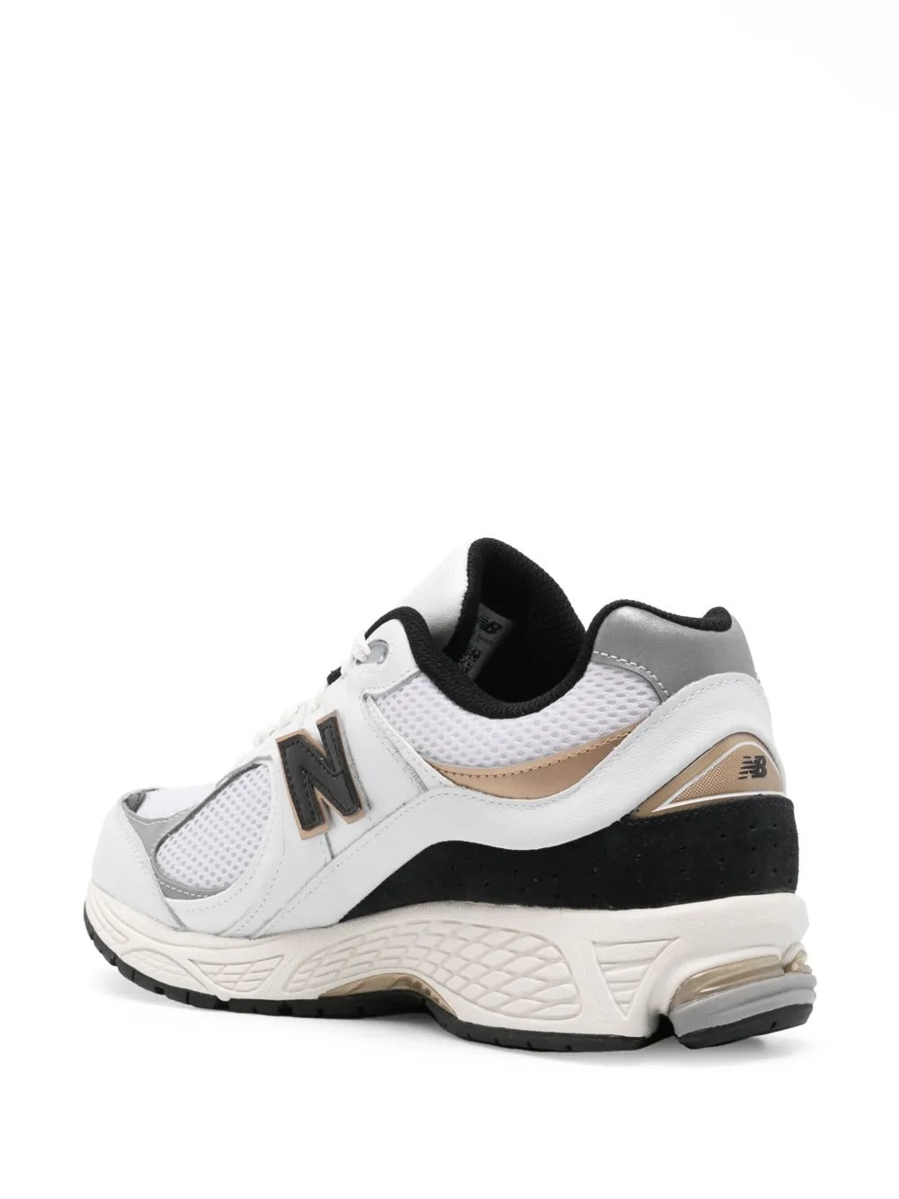 New Balance 2002R - Branco/Preto/Dourado