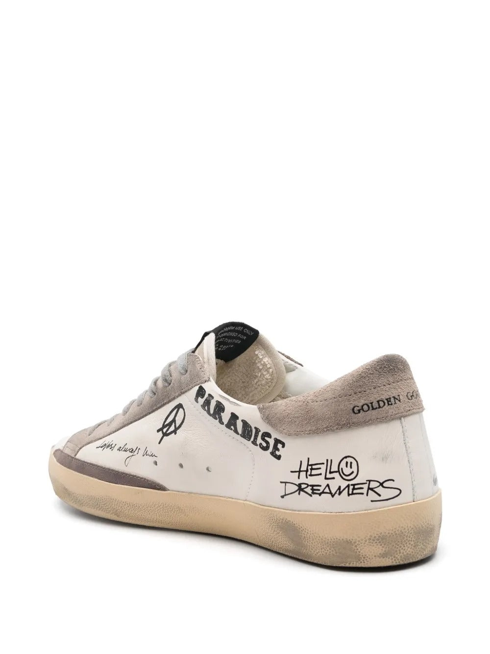 Golden Goose Super-Star – Branco/Bege
