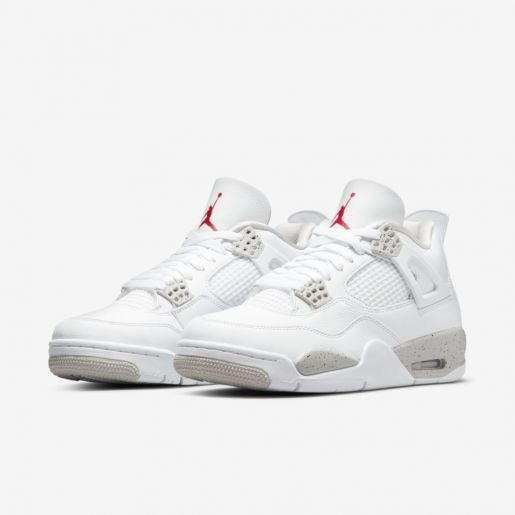 Air Jordan 4 - Branco/Cinza Claro