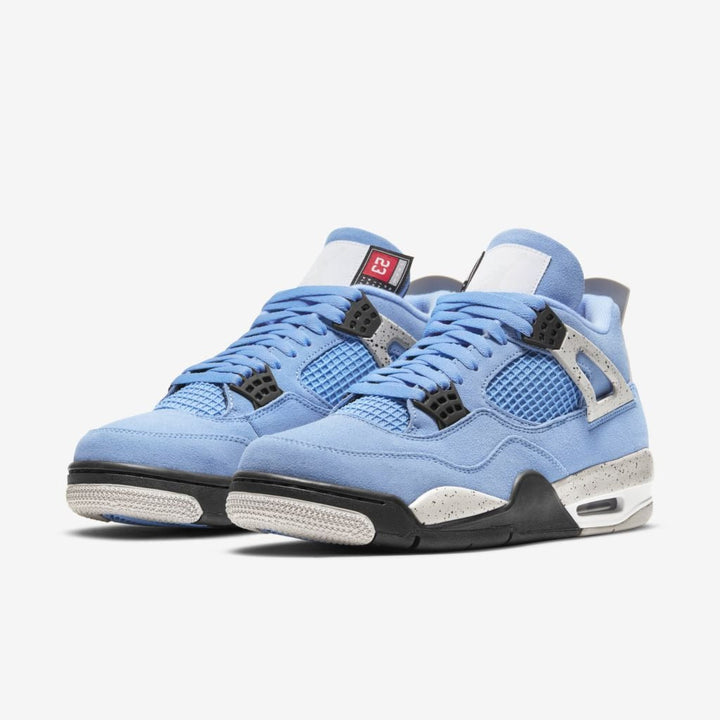 Air Jordan 4 - Azul Bebê/Cinza Claro/Preto