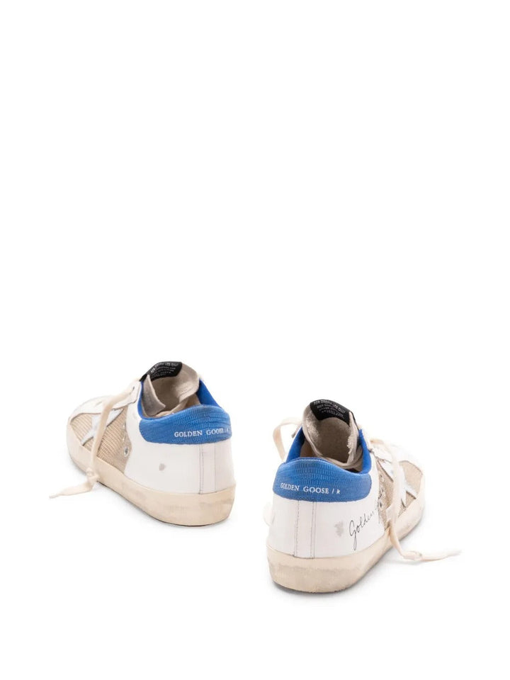 Golden Goose Superstar - Bege/Prata/Azul