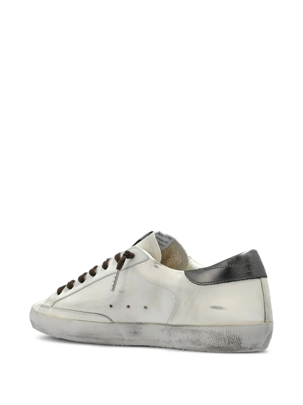 Golden Goose Superstar - Branco/Marrom Esverdeado/Cinza