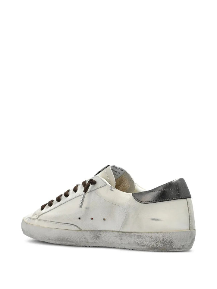 Golden Goose Superstar - Branco/Marrom Esverdeado/Cinza