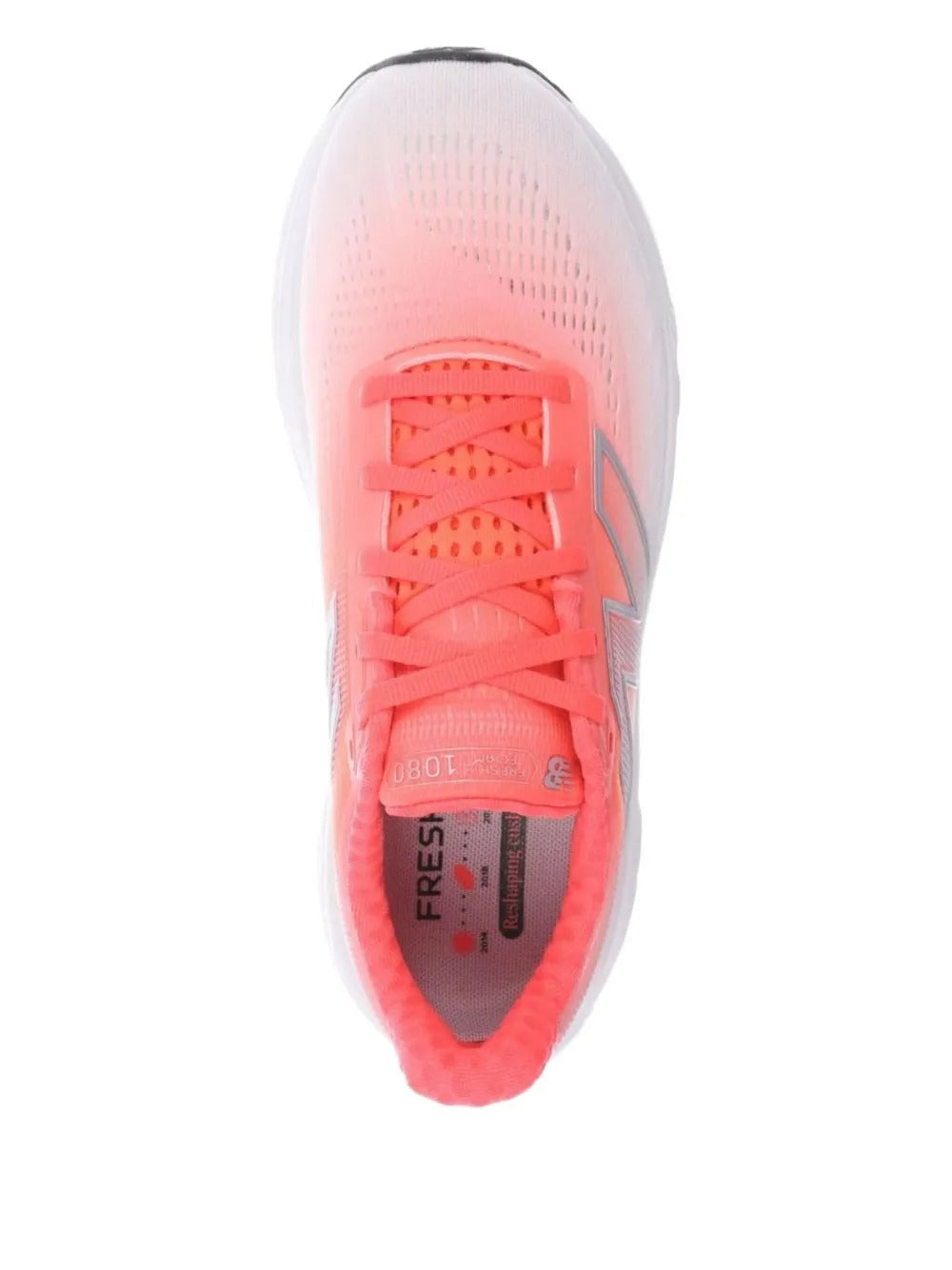 New Balance Fresh Foam X 1080 - Coral/Branco/Prateado