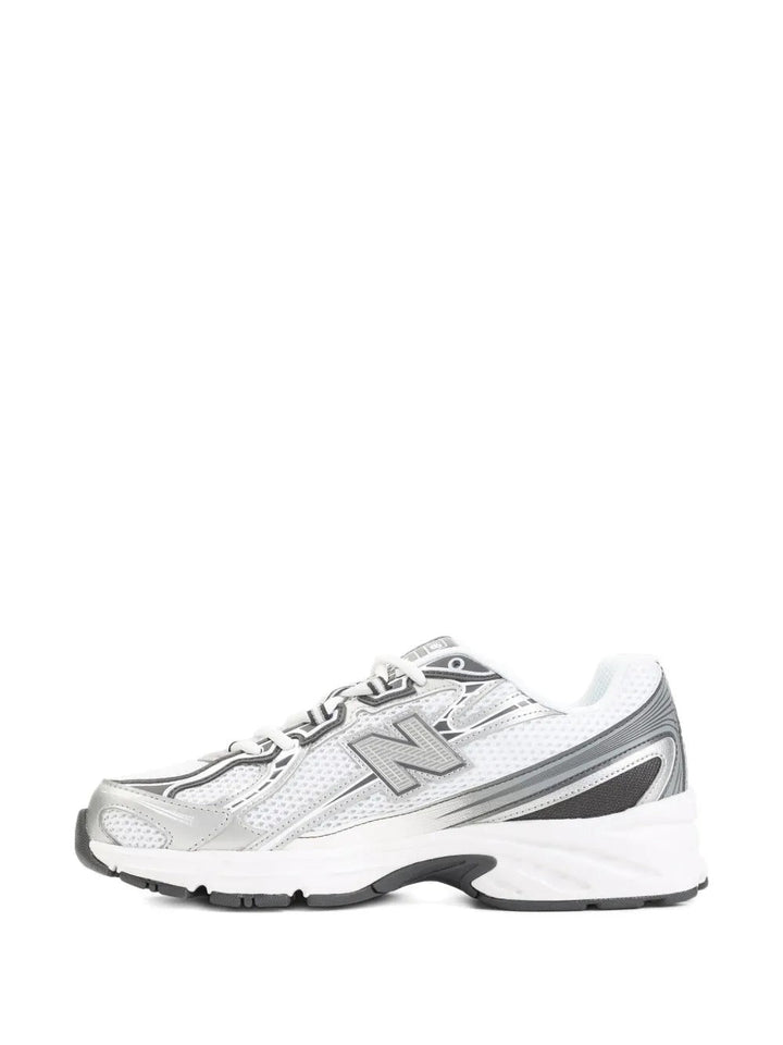 New Balance 740 - Branco/Prateado/Cinza