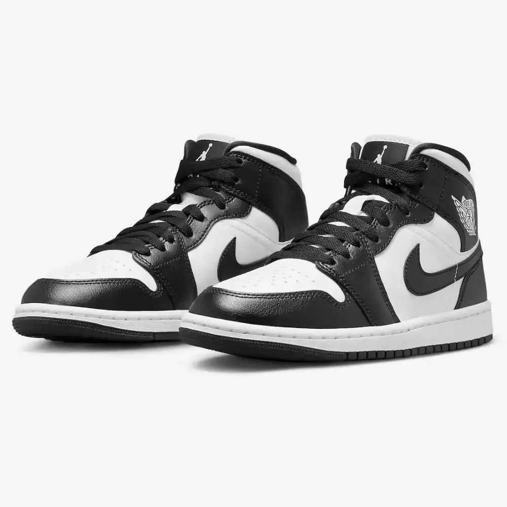 Jordan 1 Mid Panda - Preto/Branco